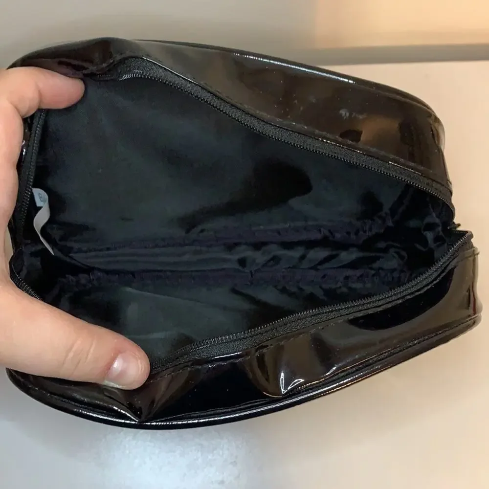 Philosophy Bag Makeup Cosmetic Bag Black and White